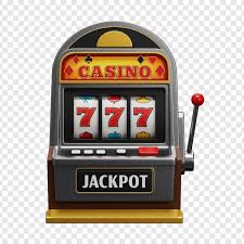 Simple slot machine icon representing online slot gameplay